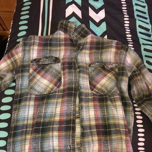 Plaid cardigan